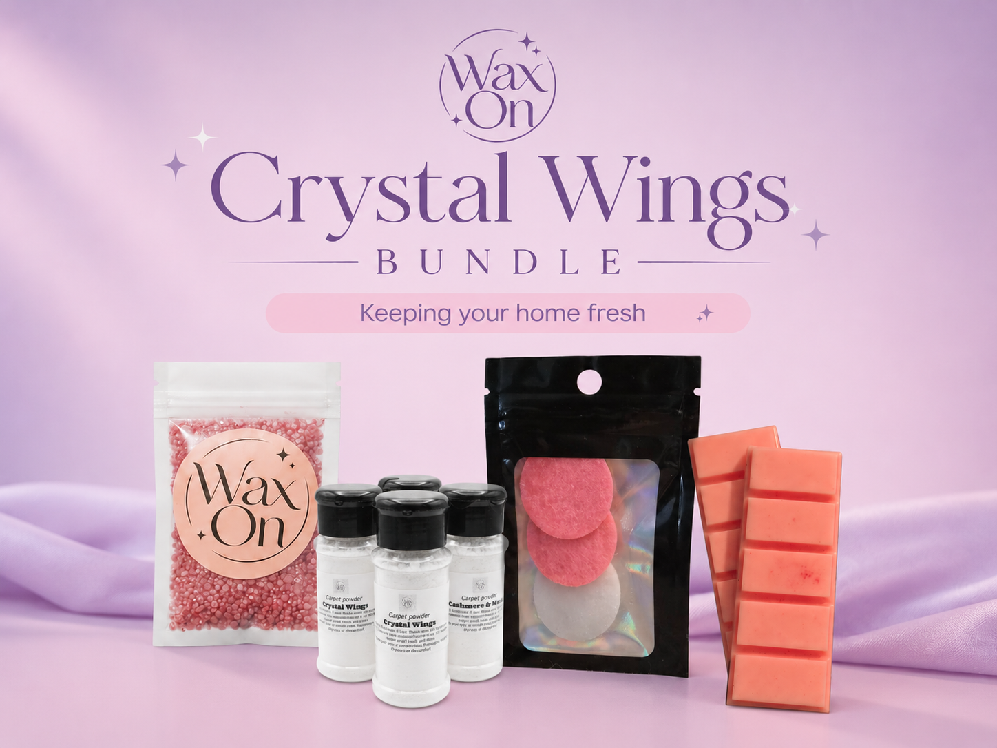 Crystal wings Home Fragrance Set