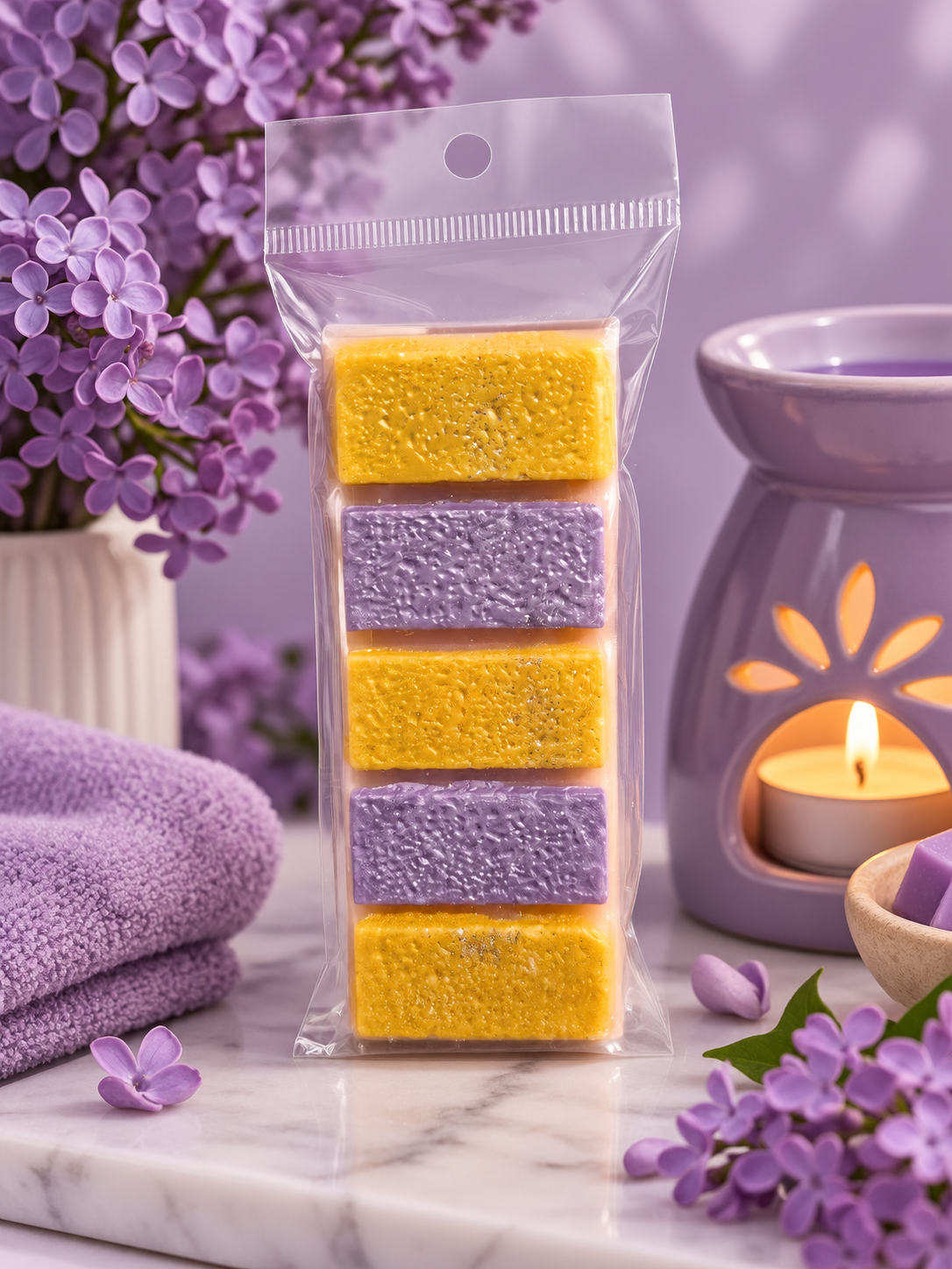 Vanilla, Patchouli and Sandalwood wax melt